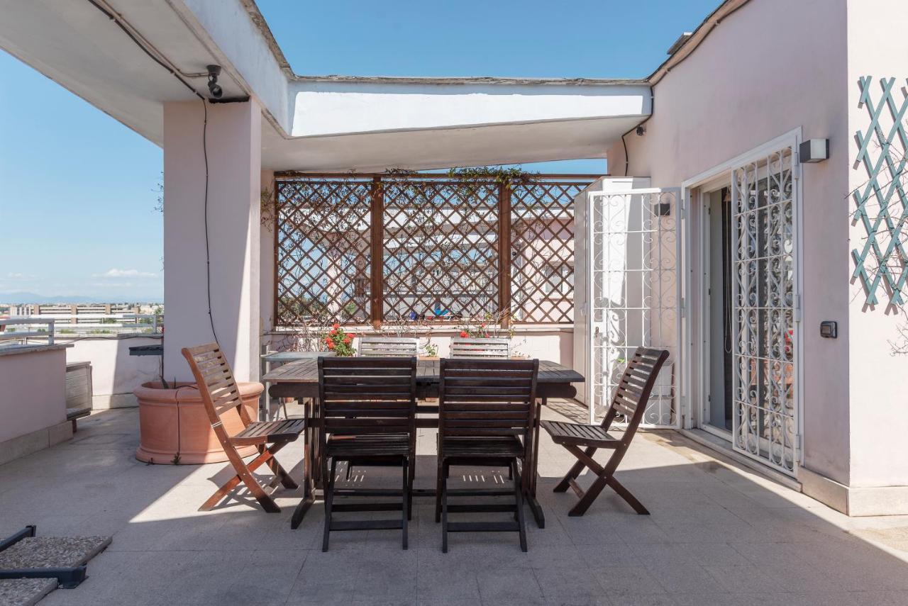 Piazza Bologna Terrace Apartment Рим Екстер'єр фото
