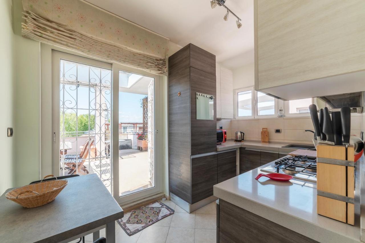 Piazza Bologna Terrace Apartment Рим Екстер'єр фото
