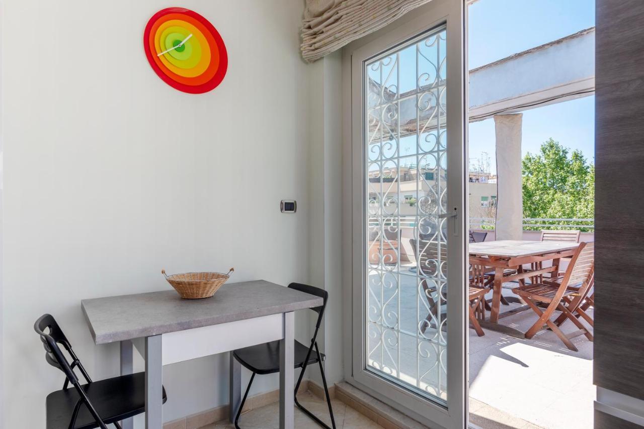 Piazza Bologna Terrace Apartment Рим Екстер'єр фото