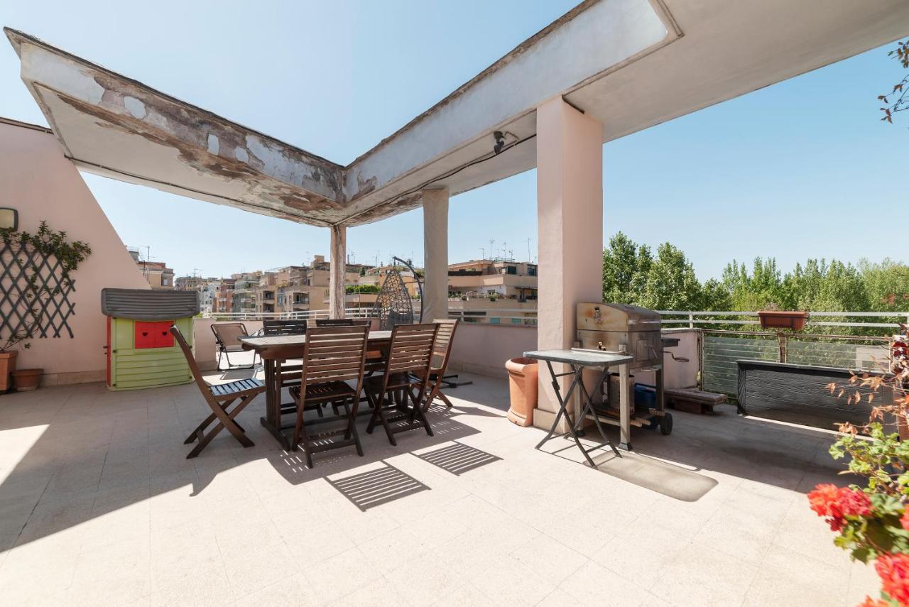 Piazza Bologna Terrace Apartment Рим Екстер'єр фото